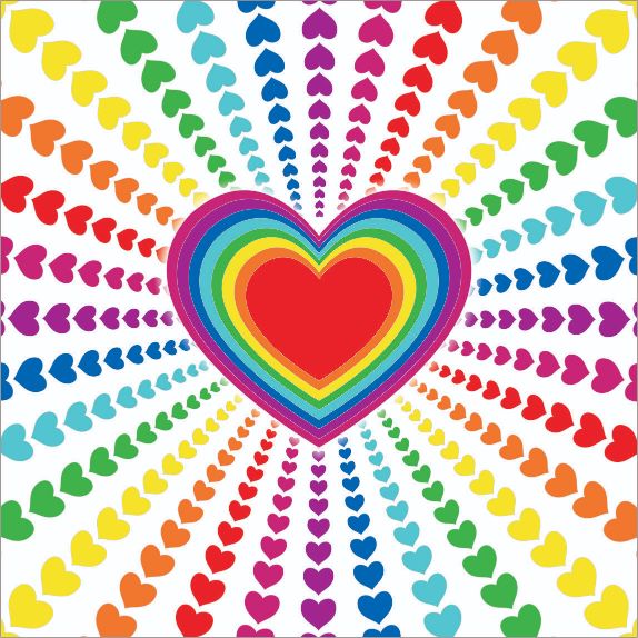 130 X 130MM GREETING CARD - SINGLE CARD