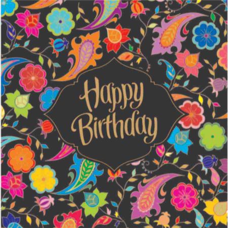 130 X 130MM GREETING CARD - SINGLE CARD