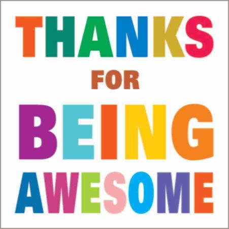 130 X 130MM GREETING CARD - SINGLE CARD