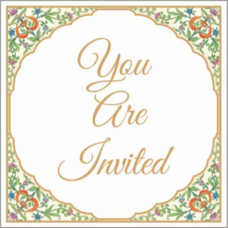 130 x 130mm Greeting Card - packet of 6