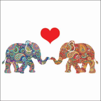 130 X 130MM GREETING CARD - SINGLE CARD