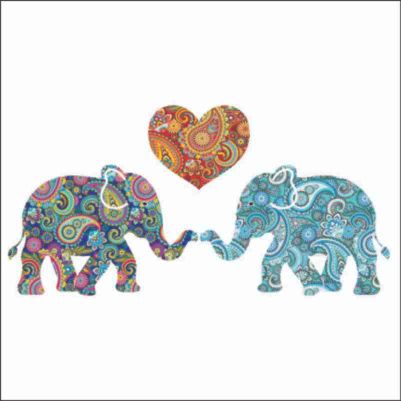 130 x 130mm Greeting Card - packet of 6