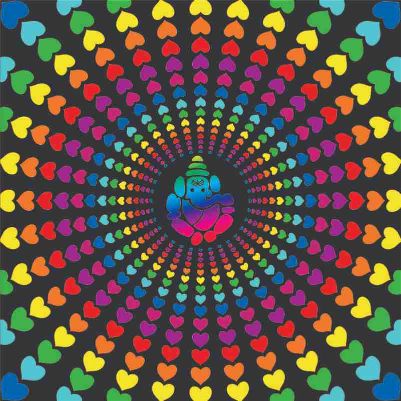 130 X 130MM GREETING CARD - SINGLE CARD