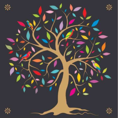 130 X 130MM GREETING CARD - SINGLE CARD