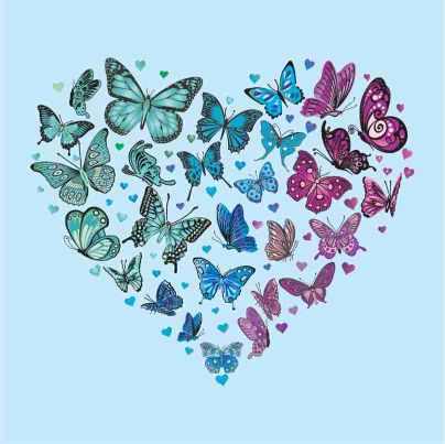 130 X 130MM GREETING CARD - SINGLE CARD