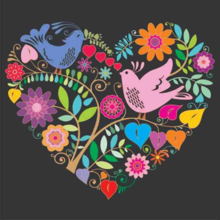 130 X 130MM GREETING CARD - SINGLE CARD