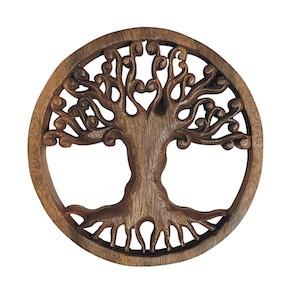 Wooden Plaque 20cm Tree of Life