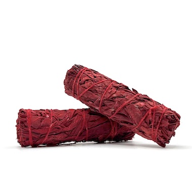 10cm Dragon's Blood White Sage Smudge Stick