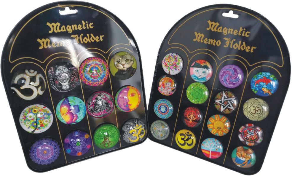 100 x 5cm Fridge Magnets, various designs