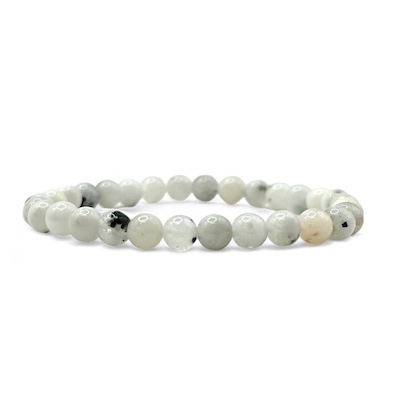 6mm Rainbow Moonstone Beaded Bracelet