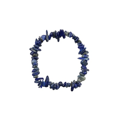 Lapis Lazuli Crystal Chip Bracelet